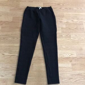Joie Black and Charcoal Gray Keena Leggings XS